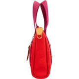 Louis Vuitton Rouge Cotton Antigua Cabas PM Handbag