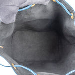 [🔄️B08 / F10] Louis Vuitton Blue Epi Leather Sac Noé Grande Shoulder Bag - vintageandkickz