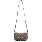 Chloé Grained Leather Mini Marcie Crossbody Bag