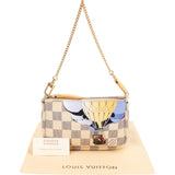 Louis Vuitton Monogram Damier Azur Canvas Mini Pochette Accessoires Evasion Handbag