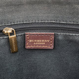 Burberry Haymarket Check Tote Shoulder Bag