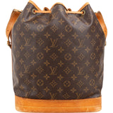 Louis Vuitton Monogram Canvas Sac Noé Grande Shoulder Bag