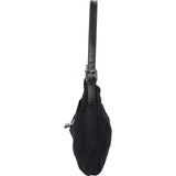 Fendi Classic Cotton Baguette Buckle Shoulder Bag