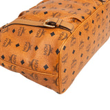 MCM Monogram Visetos Coated  Tote Shoulder Bag