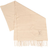 Louis Vuitton Cashmere Emblem Classic Schal Scarf - vintageandkickz