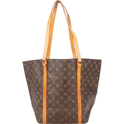 Louis Vuitton Monogram Canvas Sac Shopping Shoulder Bag - vintageandkickz
