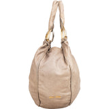 Miu Miu Leather Mombasa Hobo Shoulder Bag