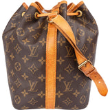 Louis Vuitton Monogram Canvas Sac Noé Petit Shoulder Bag
