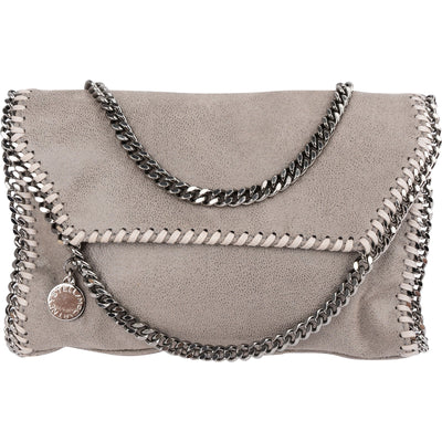 Stella McCartney Shaggy Falabella Fold Over Crosssbody Bag