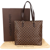 Louis Vuitton Monogram Damier Ebene Cabas Mezzo Shoulder Bag