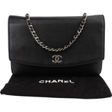Chanel Caviar Leather CC Wallet on Chain Crossbody Bag