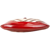 Burberry Nova-Check Monogram Patent Leather Brooke Hobo Shoulder Bag