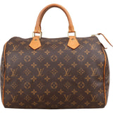 Louis Vuitton Monogram Canvas Speedy 30 Handbag