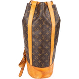 Louis Vuitton Monogram Canvas Randonnee GM Backpack Shoulder Bag