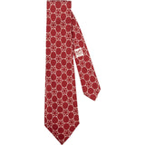 Hermès Horsebit Print Silk Tie Krawatte
