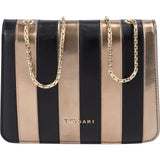 Bvlgari Serpenti Forever Striped Crossbody Bag