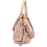 Miu Miu Vitello Lux Leather City Handbag