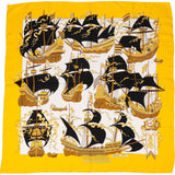 Hermès L'Armada Silk Carre 90 Scarf Tuch