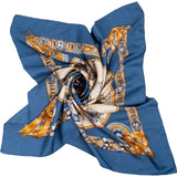 Hermès Chevaux de Trait Silk Carre 90 Scarf Tuch