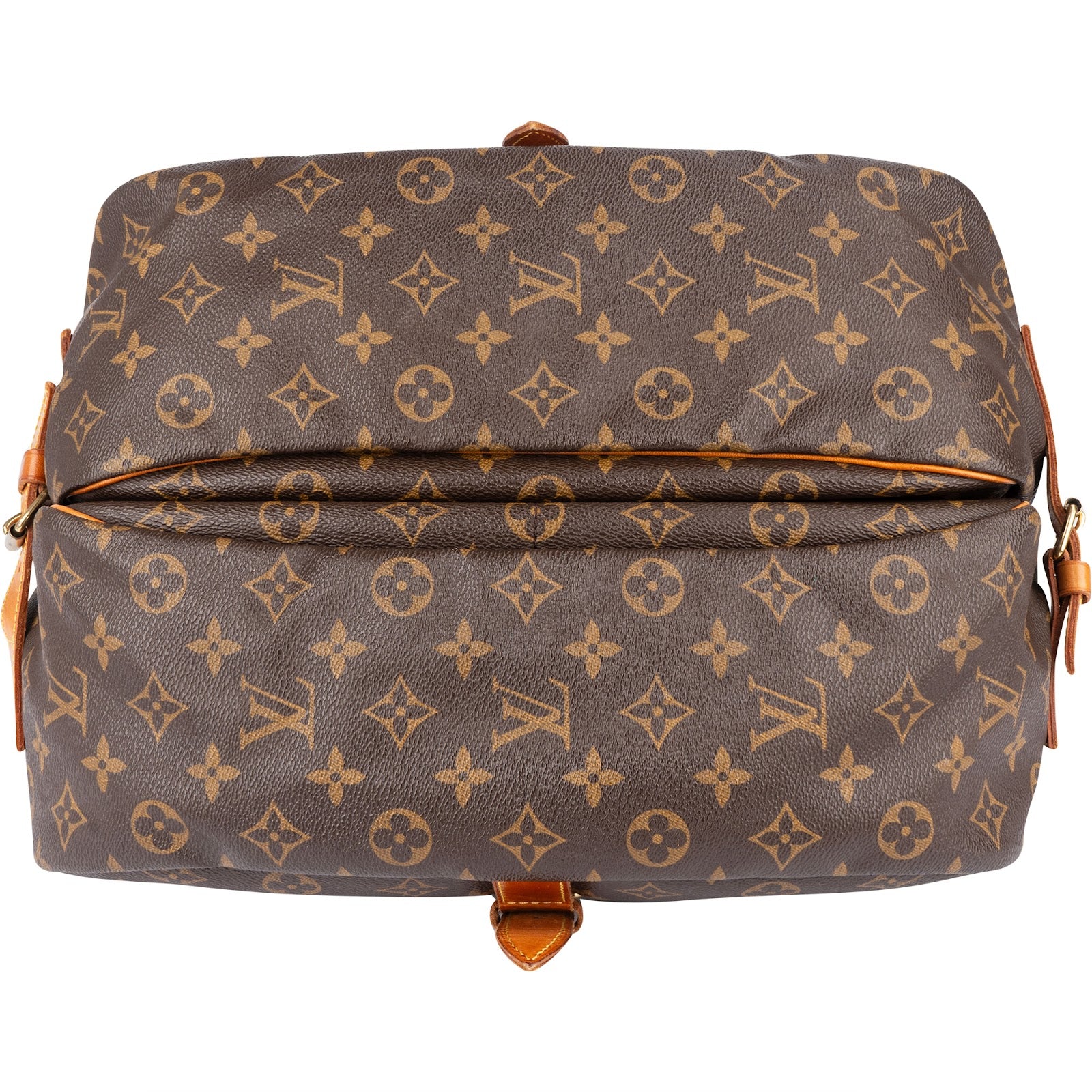 Louis Vuitton Monogram Canvas Saumur 35 Crossbody Bag - vintageandkickz