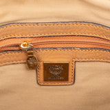 MCM Monogram Visetos Satchel Tote Shoulder Bag