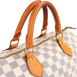 Louis Vuitton Monogram Damier Azur Canvas Speedy 30 Handbag