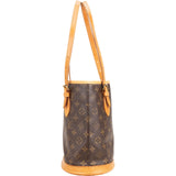 Louis Vuitton Monogram Canvas Bucket PM Shoulder Bag