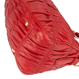 Prada Nappa Quilted Leather Bauletto Handbag