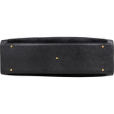 Gucci Suede Top Handle Bamboo Large Tote Handbag