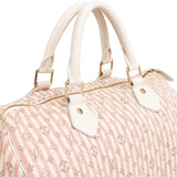 Louis Vuitton Monogram Mini Lin Croisette Speedy 30 Handbag