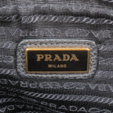 Prada Black Vitello Daino Leather Camera Crossbody Bag 1BH079