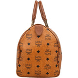 MCM Monogram Visetos Boston Handbag