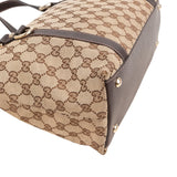 Gucci Monogram GG Canvas Abbey Tote Shoulder Bag