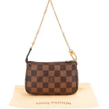 Louis Vuitton Monogram Damier Ebene Mini Pochette Accessoires Handbag
