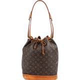 Louis Vuitton Monogram Canvas Sac Noé Grande Shoulder Bag