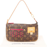 Louis Vuitton Limited Perforated Monogram Pochette Accessoires Handbag