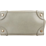 Céline Green Smooth Leather Large Luggage Handbag