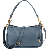 Coach Pebbled Leather Cary Shoulder Crossbody Bag