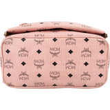 MCM Visetos Monogram Stark Studded 2 in 1 Mini Backpack