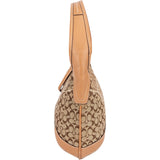 Coach Monogram Signature Small Hobo Shoulder Bag
