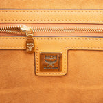 [🔄️B14 / F19] MCM Monogram Visetos Studded Boston Bag Medium Handbag - vintageandkickz