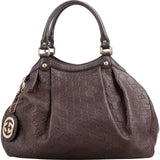 Gucci Guccissima Leather Sukey Hobo Handbag