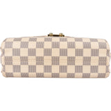 Louis Vuitton Monogram Damier Azur Croisette Handbag