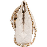 Chanel Quilted Leather Wavy CC Lucky Number 5 Small Crossbody Bag