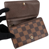 Louis Vuitton Monogram Damier Ebene Portefeuil-Trésor Compact Wallet