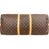 Louis Vuitton Monogram Canvas Keepall 60 Bandoulière Travel Bag