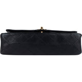 [🔄️B11 / F29] Chanel Quilted Lambskin Medium Double Flap Crossbody Bag - vintageandkickz