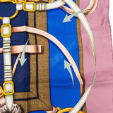 Hermès Grand Manège Silk Carre 90 Scarf Tuch