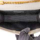 Saint Laurent Grained Leather Sunset Chain Wallet Crossbody Bag