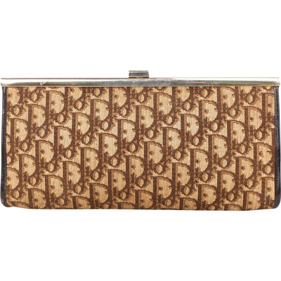 Christian Dior Trotter Monogram Vintage Clutch - vintageandkickz